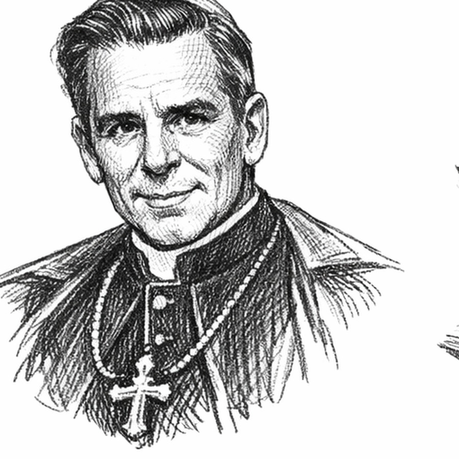 Fulton Sheen portrait